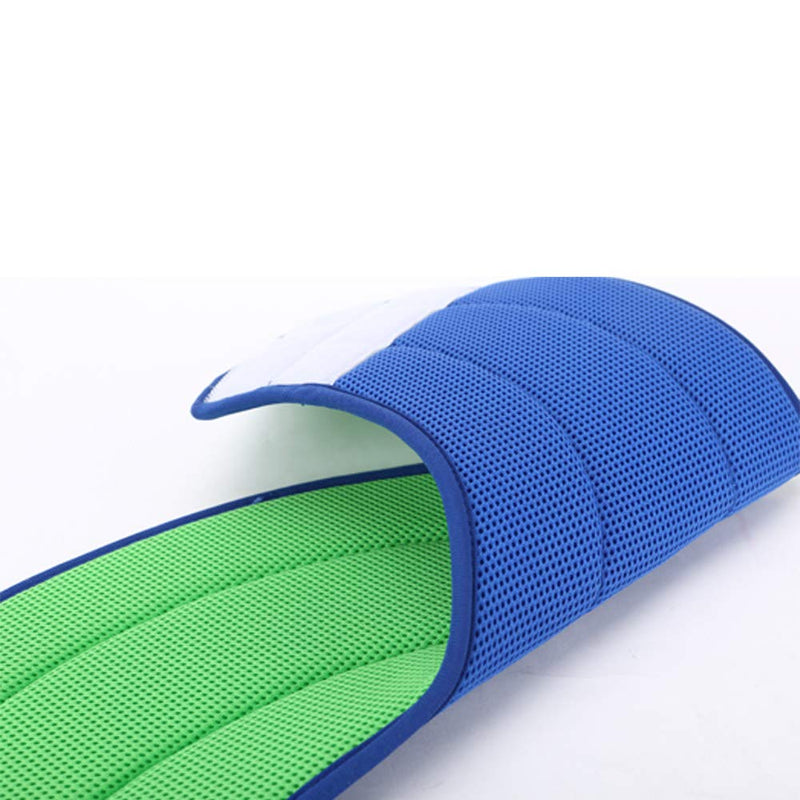 HanryDong Dog Breathable Mesh Recovery Elizabethan Collar, Cat Soft Comfy Adjustable E-Collar, Double Side Blue Green Quicker Healing Pet Cone, Soft Edges,Anti-Bite/Lick for Cat, Dog, Rabbit. Size5(12.59-14.17in,for small and medium dogs) - PawsPlanet Australia