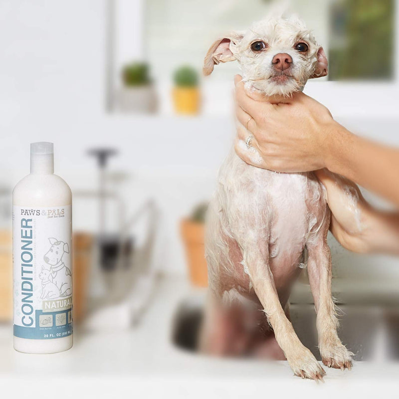 [Australia] - Dog Conditioner For Dry Itchy Skin - Treatment Best for Puppy Dogs & Cat Hair - Pet Detangler Oatmeal Bath Wash Mange Anti-Itch Relief Smell Odor Eliminator Pets Deep Leave In Conditioning Moisturizer 