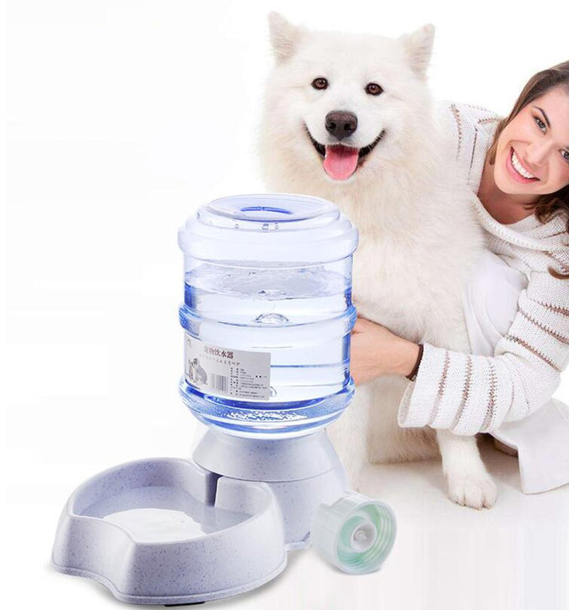 [Australia] - Old Tjikko Dogs Water Dispenser,Water Bowl for Dogs,Pet Water Dispenser,Automatic Dog Water Bowl Cat Water Dispenser Dog Drinking Fountain,1 Gallon (Water Dispenser) 