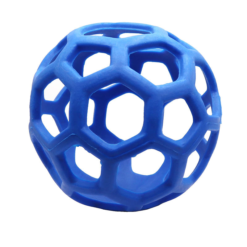 LODCZIOE Tortoise Treat Ball Toy Hay Feeder Ball, Feeding Grass Ball for Tortoise Turtle, Fruit Vegetable Feeder Holder Foraging Toy for Small Animals Pet Blue - PawsPlanet Australia