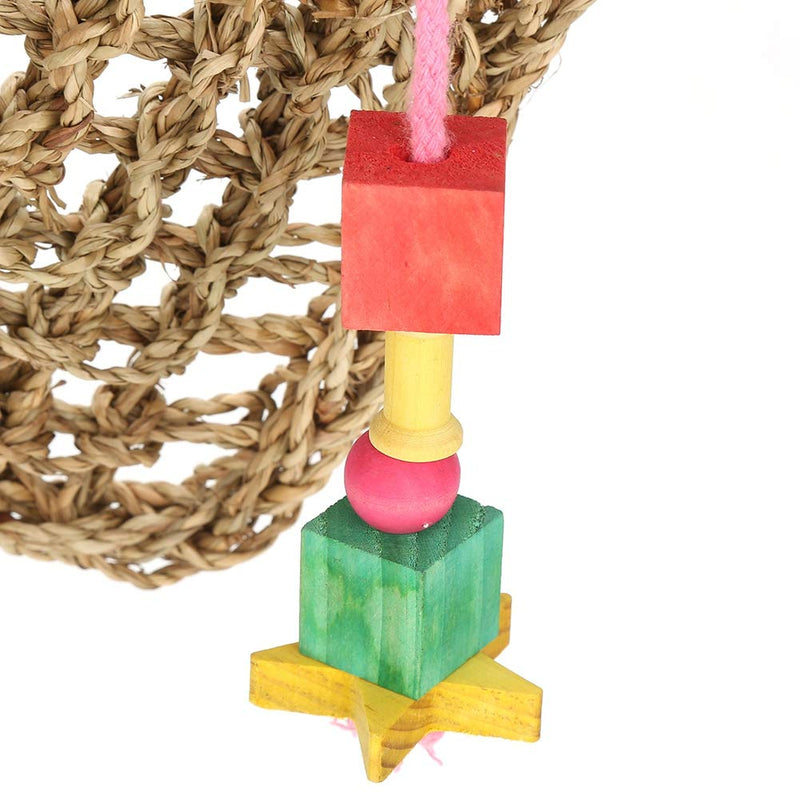 HEEPDD Bird Toys Parrot Cage Toy Hanging Swing Ladders Climbing Perched for Bird Cages - PawsPlanet Australia