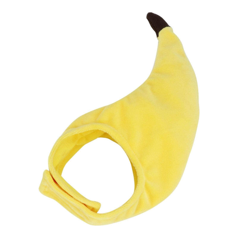 Pet Hat with Hook And Loop Design, Simple to Use Funny Banana Hood Transformation Festive Funny Hood(One size) One size - PawsPlanet Australia