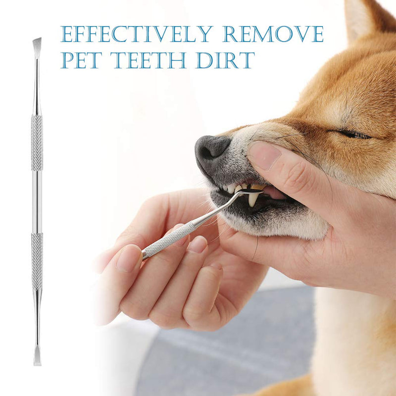 Mroobest Pet Teeth Cleaning Pen, Dog Teeth Cleaning Kit, Dog Teeth Stone Cleaner for Dental Care Tartar Plaque Remover for Freshening Breath-3PCS - PawsPlanet Australia