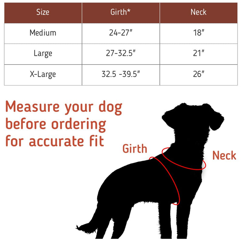 [Australia] - Leashboss No-Pull Dog Harness - Front and Rear Clip - Reflective - Padded for Walking and Training Large Black/Red/Grey/Reflective 