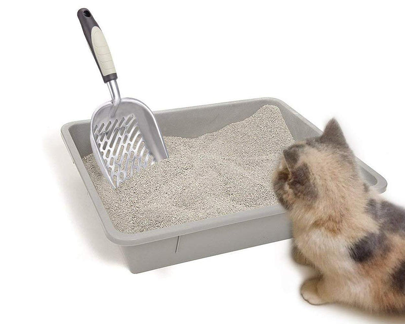 [Australia] - DS. DISTINCTIVE STYLE Cat Litter Scoop Deep Shovel Metal Sifter (Small Round Holes) 