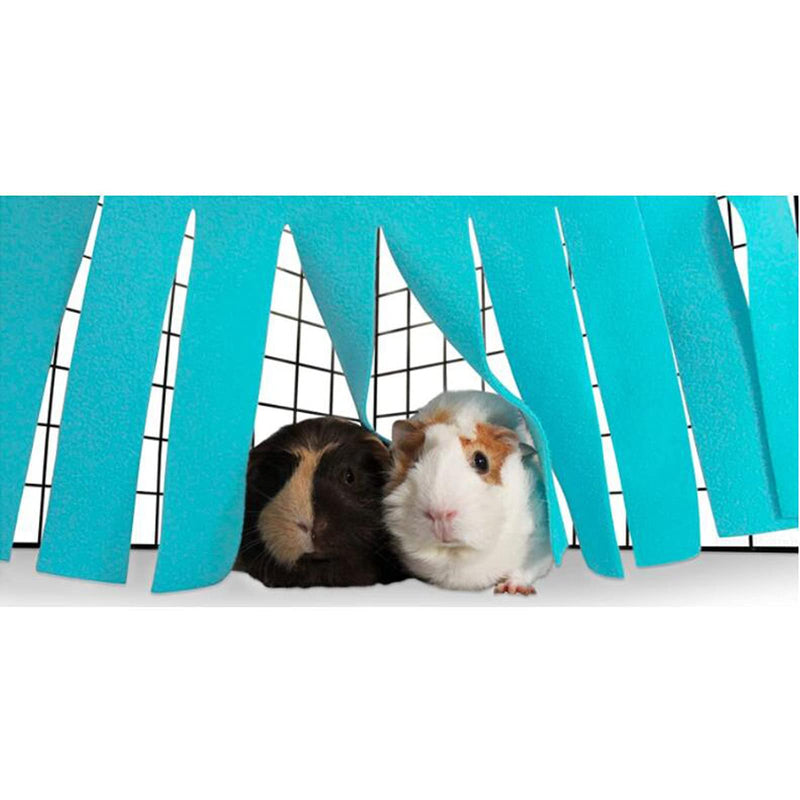 2 Pieces Small Animal Hideout Hideaway, Corner Fleece Guinea Pig Hideout Hammock and Sleeping Bed for Chinchilla, Rabbit, Rat, Hedgehog, Squirrel, Ferret, Hamster Small Pets - PawsPlanet Australia