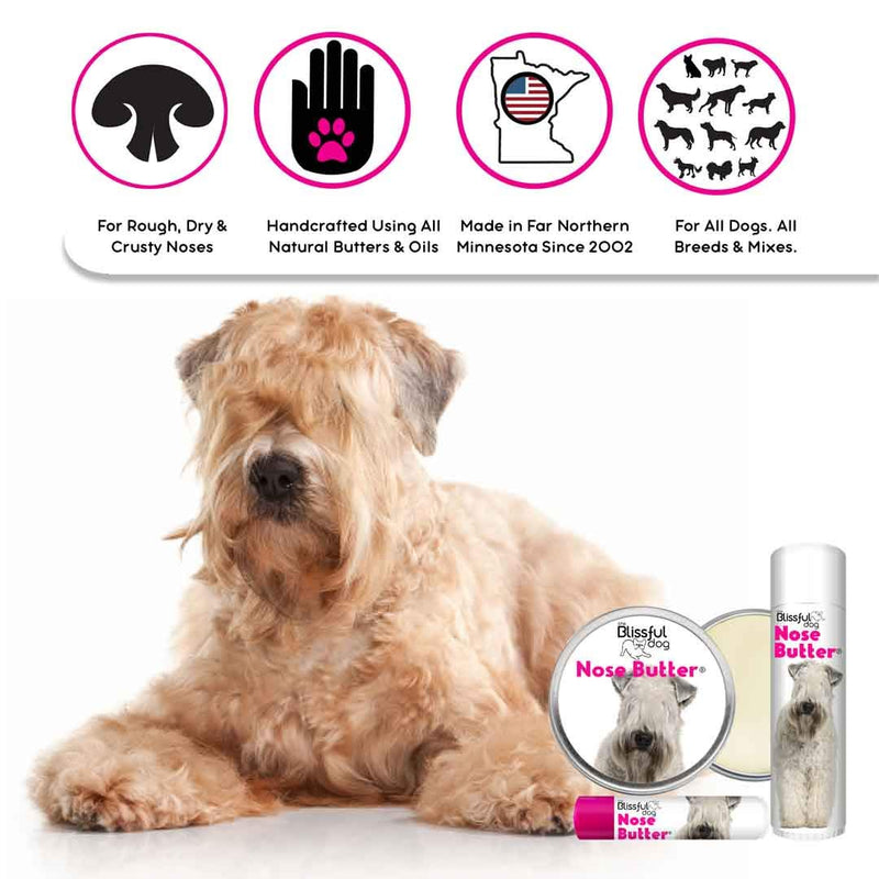 The Blissful Dog Nose Butter for Dry Dog Nose Soft Coated Wheaten Terrier Scented 4 Ounce - PawsPlanet Australia