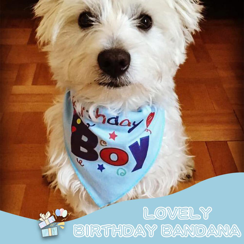 Dog Birthday Bandana - Pet Birthday Cake Plush Squeaky Toys for Dogs Interesting Dog Birthday Toy Pet Birthday Party Supplies - PawsPlanet Australia