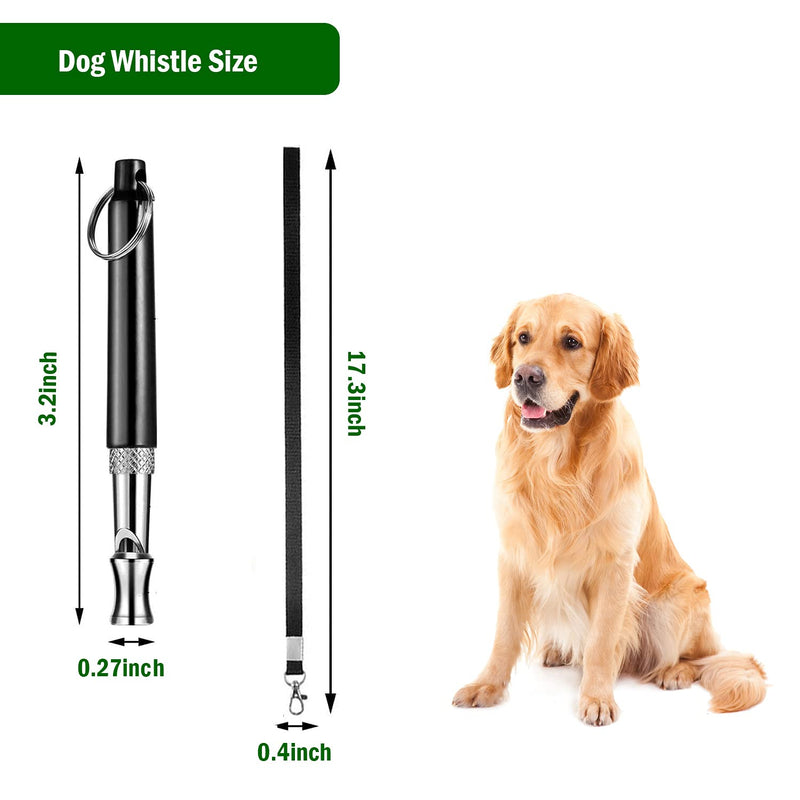 Tofoalife Professional Dog Whistles to Stop Barking, Trasonic Silent Dog Whistle Adjustable Frequencies, Effective Way of Training, Whistle Dog Whistle for Recall Training - PawsPlanet Australia