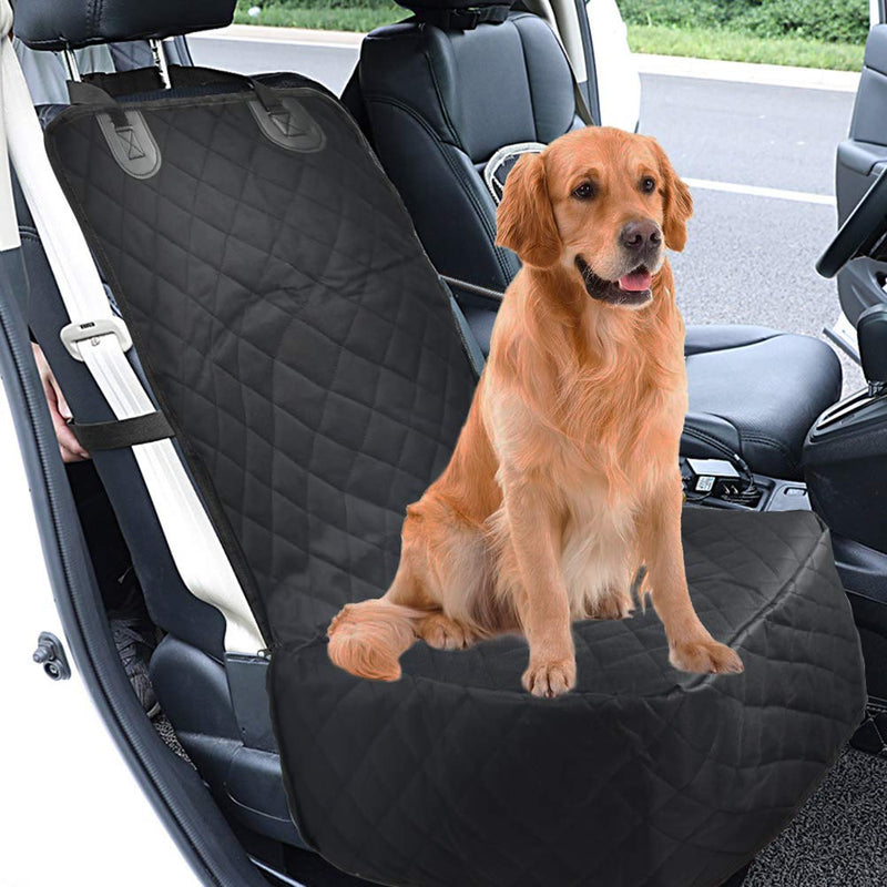 Washable Car Seat Covers, Copilot Dog Seat with Zipper, Pet Car Seat Protector for Front Seat and Rear Seat with Removable Seat - Oxford Fabric 39.3x19.6 inches/100x50 cm - PawsPlanet Australia