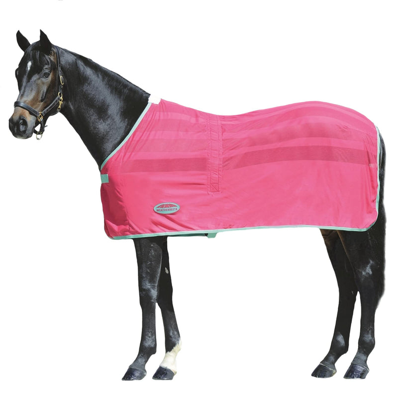 Weatherbeeta Scrim Cooler Standard Neck Navy Red White - Breathable - Or first thing in the morning, before the heat builds 4ft - PawsPlanet Australia