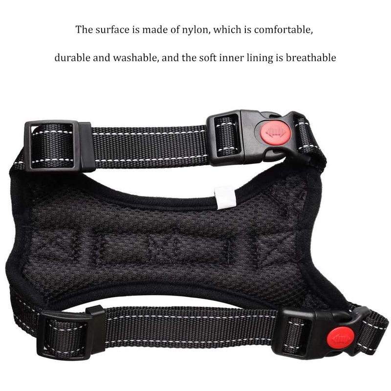 XYDZ Dog Sling Mesh Breathable Comfortable Pet Vest, Reflective And Easy To Control Adjustable Soft Dog Vest Chest Strap - PawsPlanet Australia