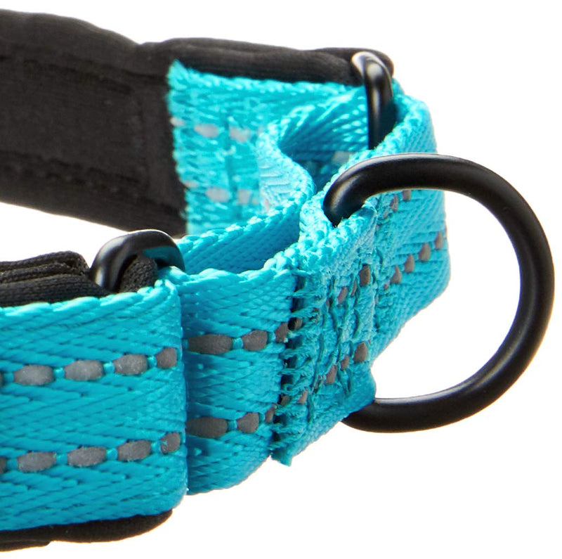 [Australia] - Alcott Adventure Martingale Collar with Reflective Stitching & Neoprene Padding Medium Blue 