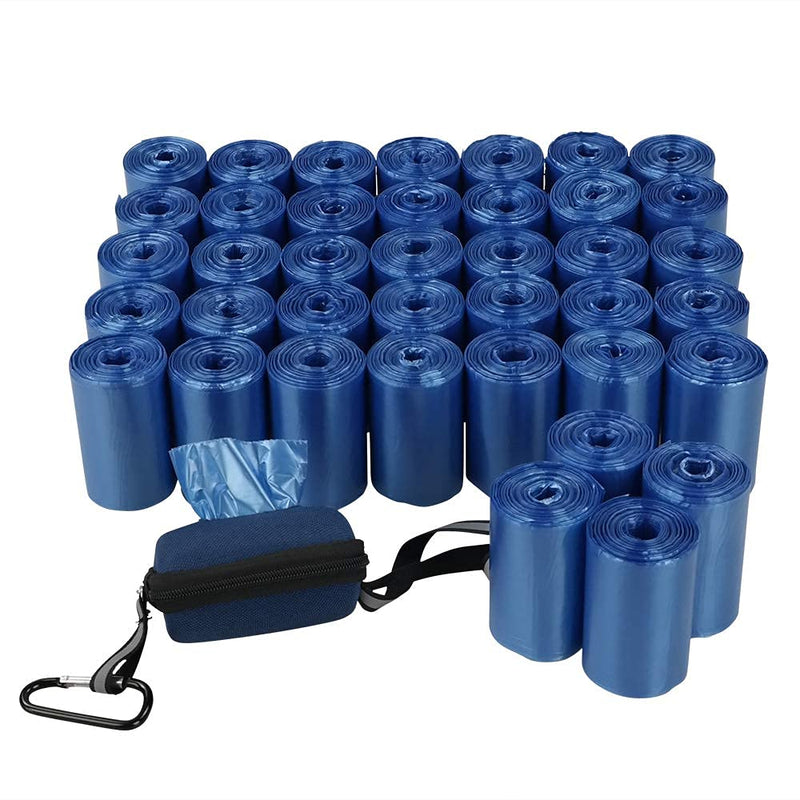 Cadineer 40 Rolls Dog Poop Bags, Dog Waste Bag with Dispensers, Blue, 1400 Bags - PawsPlanet Australia