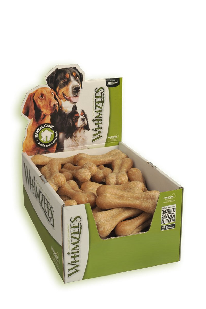 WHIMZEES Natural Dental Dog Treats Rice Bone, 1 x 50 & Natural Dental Dog Treats Veggie Ear, 1 x 18 3 kg (Pack of 1) + Dog Treats Veggie Ear - PawsPlanet Australia