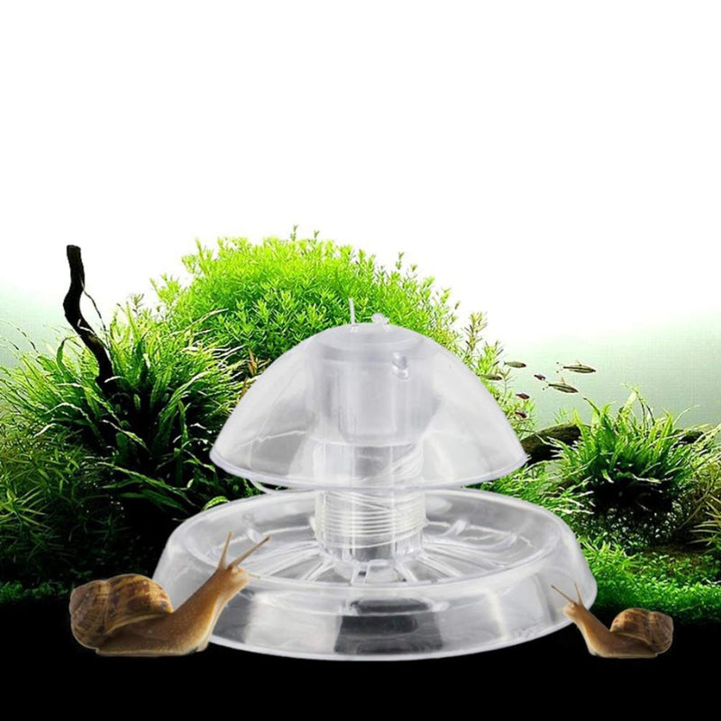 POPETPOP 2pcs Snail Boxes for Fish Tank Aquarium 8cm Size 1 - PawsPlanet Australia