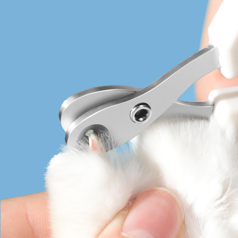 Stainless Steel Pet Grooming Comb Pet Comb Claw Scissors Cats Professional Cat Nail Scissors Claw Scissors for Cats & Dogs, Removes Knots Dogs Small Cats Claw Trimmer - PawsPlanet Australia