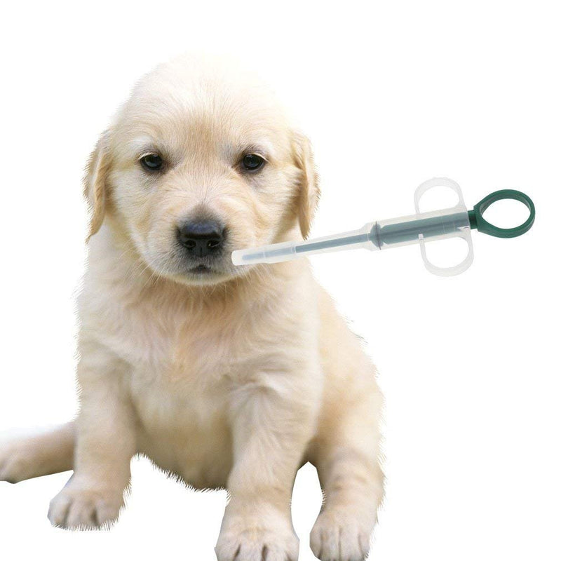 GDLPZM Pet Dog Cat Capsule Tablet Pill Gun Popper Piller Pusher Syringe Feeding Device - PawsPlanet Australia