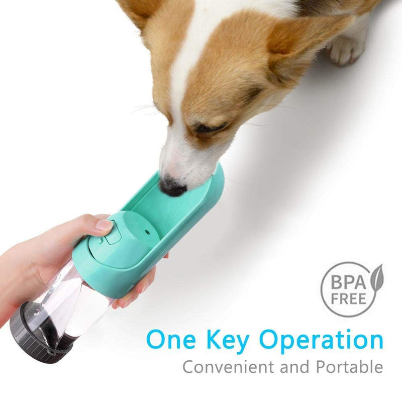 Portable Dog Water Bottle for Walking, No Drip Pet Travel Drinking Wate - PawsPlanet Australia