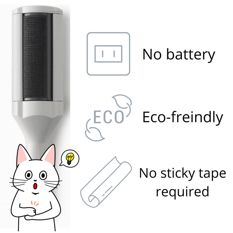 Necoichi Purrfection Neat & Easy Cat Hair Pet Hair Remover, Textured microfibers Trap Fur & lint Fast, Made in Japan - PawsPlanet Australia
