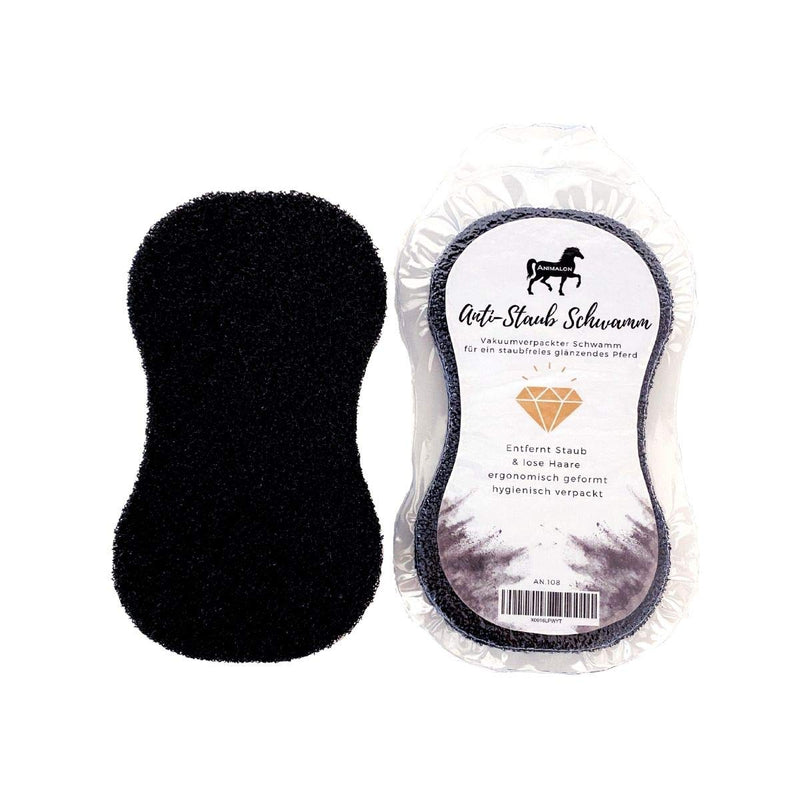Animalon | Anti-dust sponge | Horse care, dust brush horse | Remove dust horses | 1 piece of gray - PawsPlanet Australia