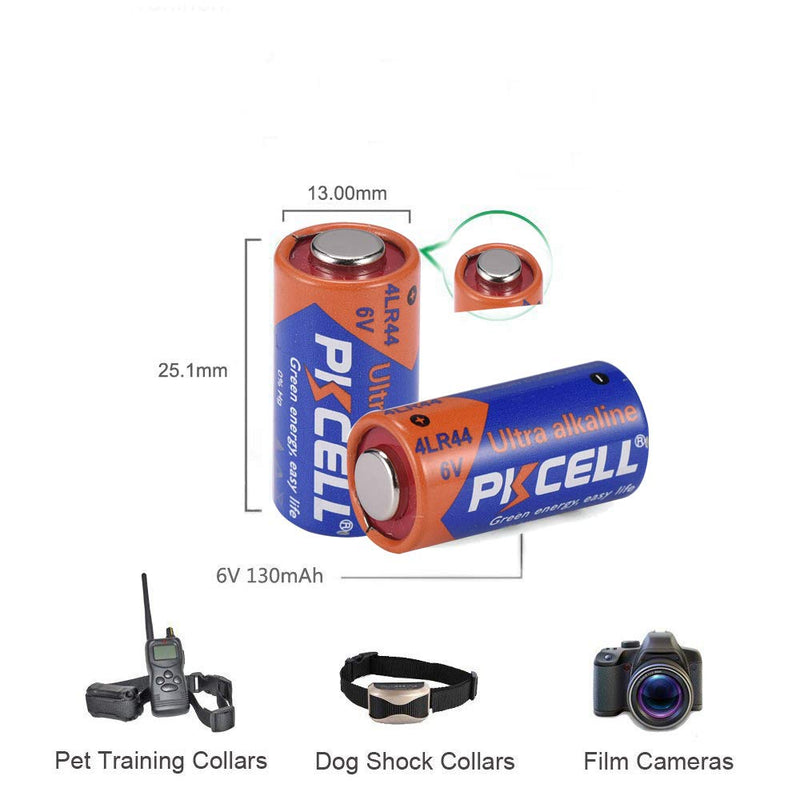 [Australia] - 4LR44 GP476A 4A76 PX28A L1325 6V Battery Alkaline for Dog Collar (5pc) 5pc 