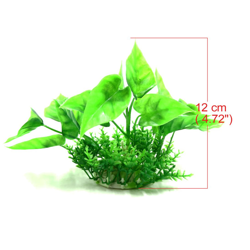 [Australia] - uxcell Green Plastic Plant Landscape Decoration tic Habitat Decor rium Accessory 