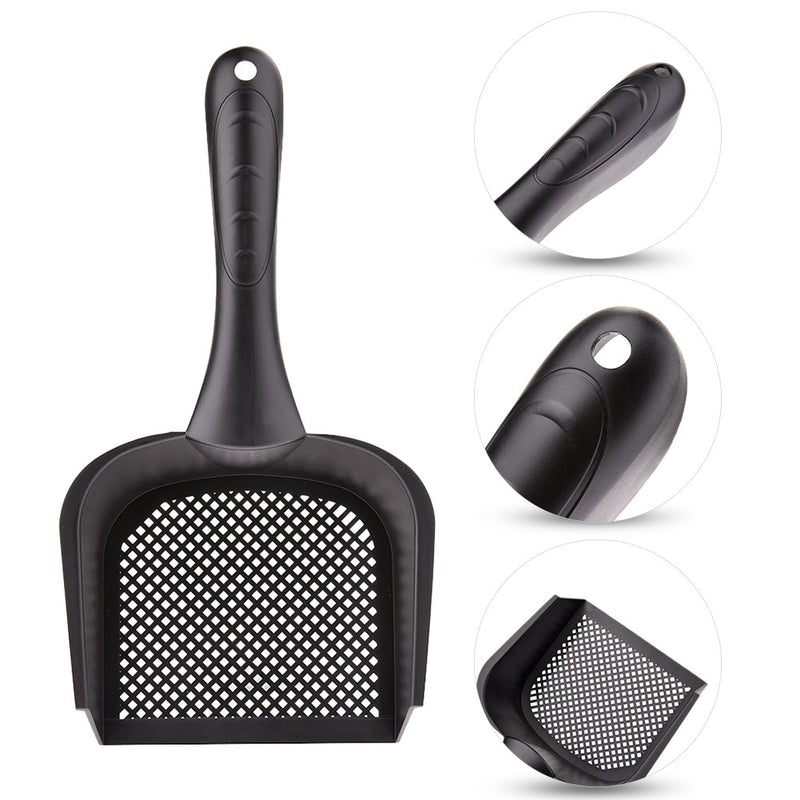 [Australia] - myonly Cat Litter Scoop with Handle Small Holes Hamster RABIT Snake Sifter Scoop High Qulity PVC Non-Toxic Flat head 