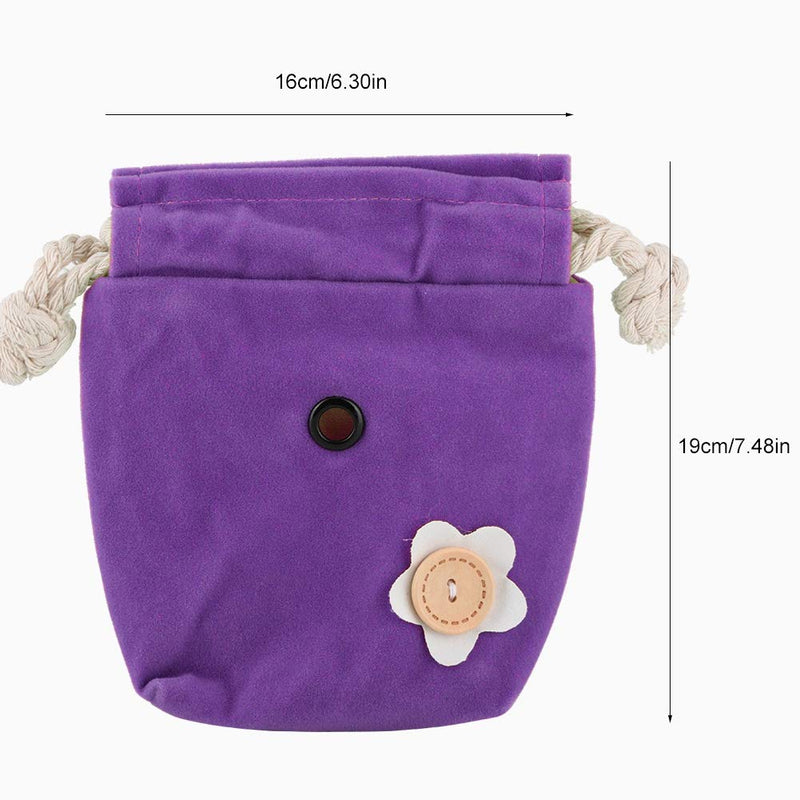 Hamster Carrier Bag, Portable Flannelett Small Pet Travel Bag Handbag Warm Outgoing Bag for Hedgehog Mouse Rat Guinea Pig Squirrel - PawsPlanet Australia