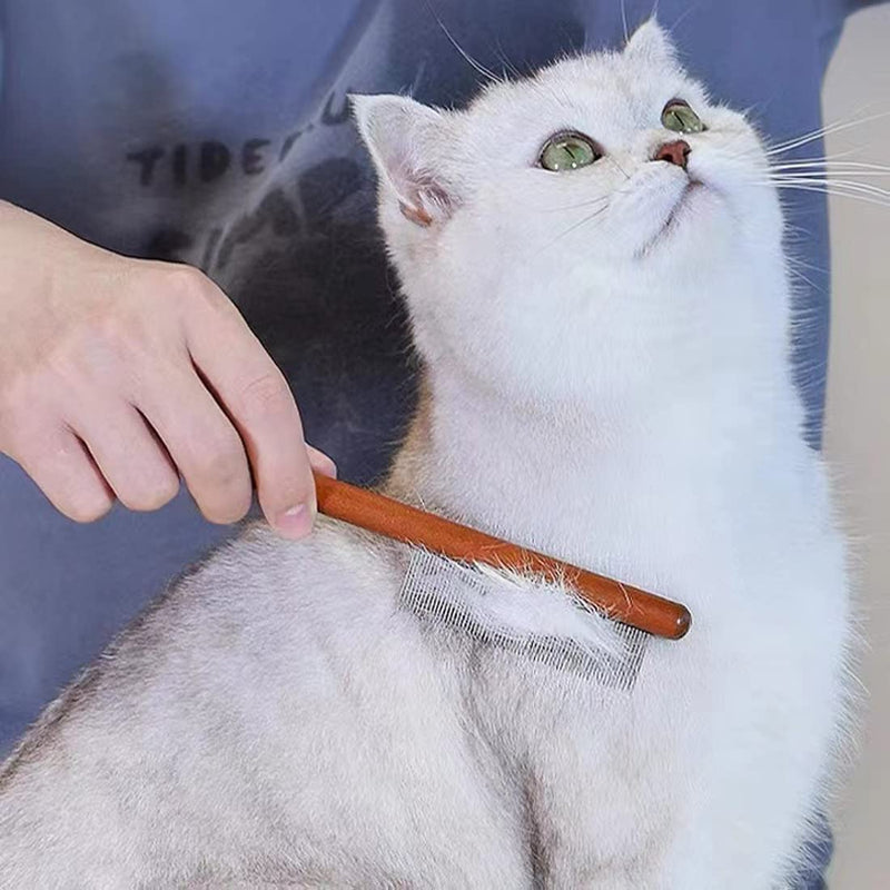 XPEX animal hair brush, pet dematting comb, pet grooming dematting curry comb, dog brush, cat brush comb with undercoat brush for dogs, cat brush, cat comb, dog brush undercoat - PawsPlanet Australia