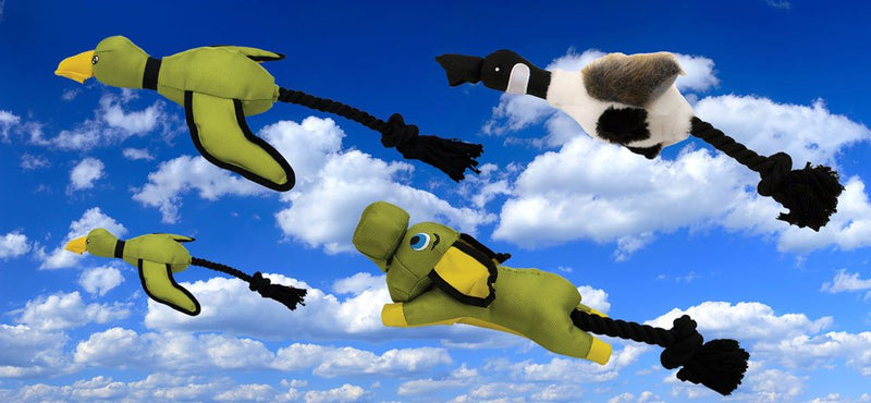 Hyper Pet Flying Series Slingshot Interactive Dog Toys (Dog Toys for Large Dogs, Great Alternative to Dog Ball & Dog Frisbee) [Floats in Water Perfect for the Beach, Lake or Pool] Goose - PawsPlanet Australia