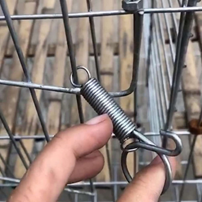 Hemobllo 10PCS Metal Finger Spring Latch Hook for Fixing Pet Cage Door for Wire Rabbit Cages Doors Bunnies Rodents Hamsters Squirrels Birds - PawsPlanet Australia