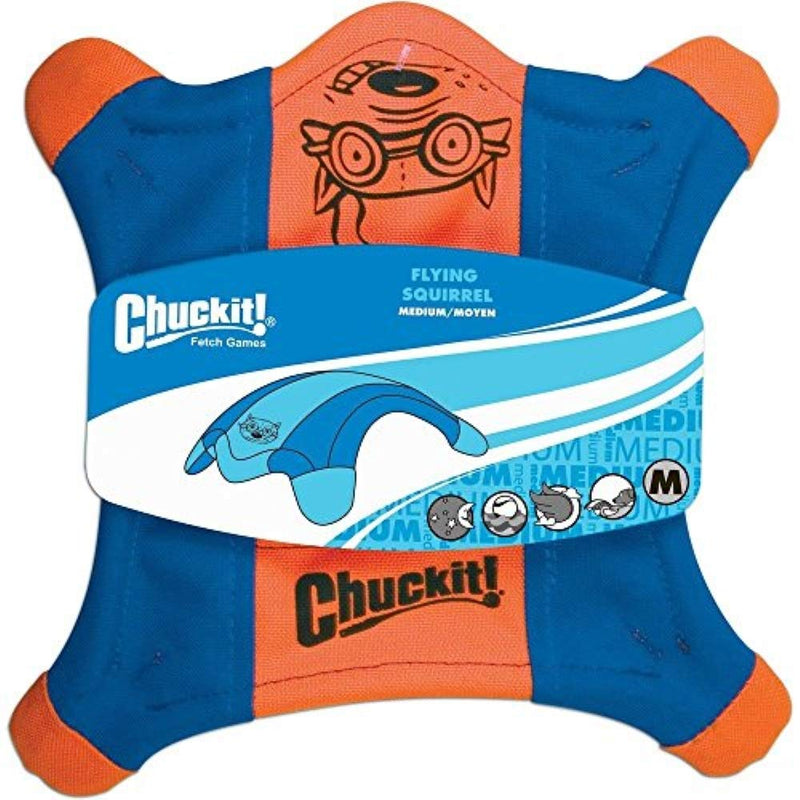 Chuckit Flying Squirrel Medium Medium (10 in x 10 in) - PawsPlanet Australia
