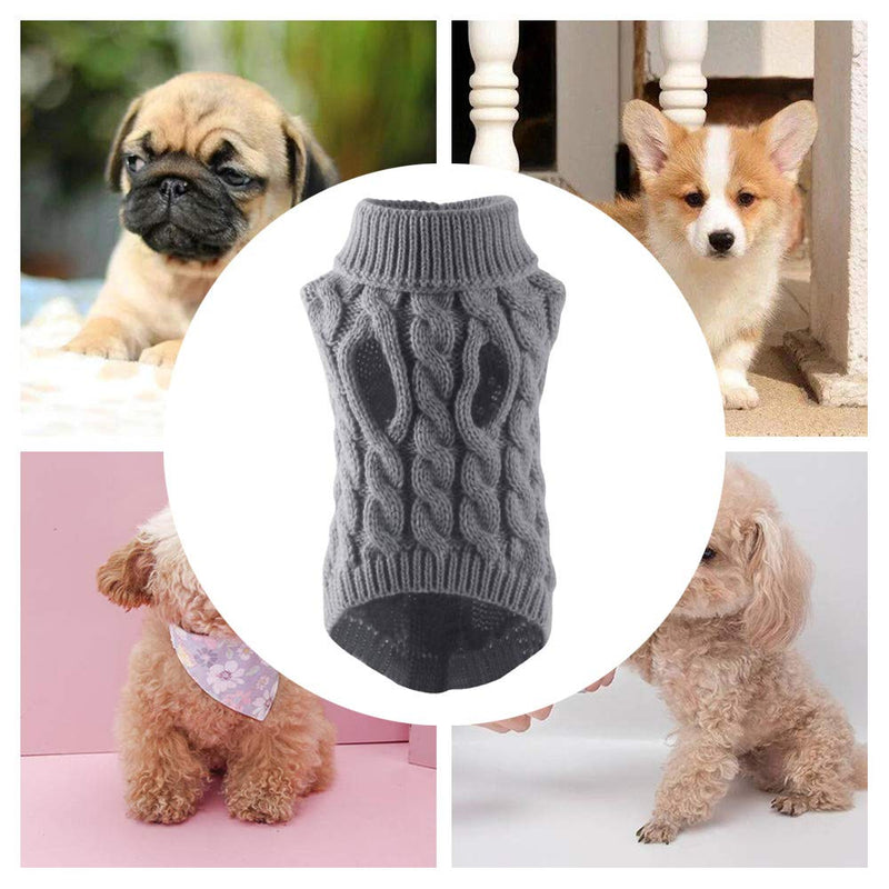 Dog Sweater Coat Knitwear Sweater Vest Winter Comfortable Puppy Clothes for Small Medium Large Dogs - PawsPlanet Australia