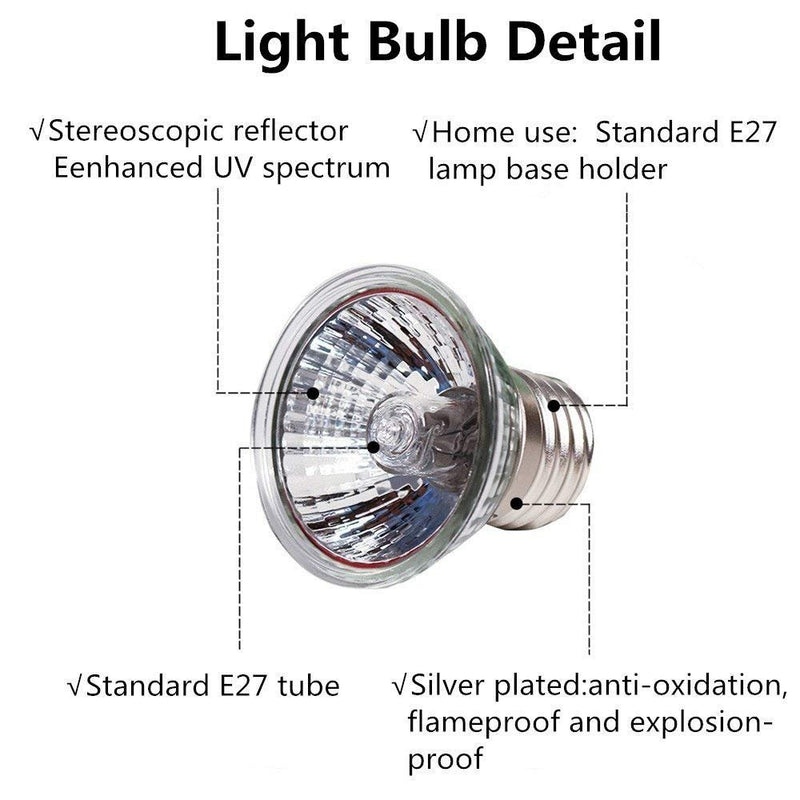 [Australia] - OTO 75W UVA(97%) &UVB(3%) Sun Lamp Sunbathe Pet Coop Heater Reptile Chicken Lizard Turtle Brooder Lamp 3 Pack Heat lamp 