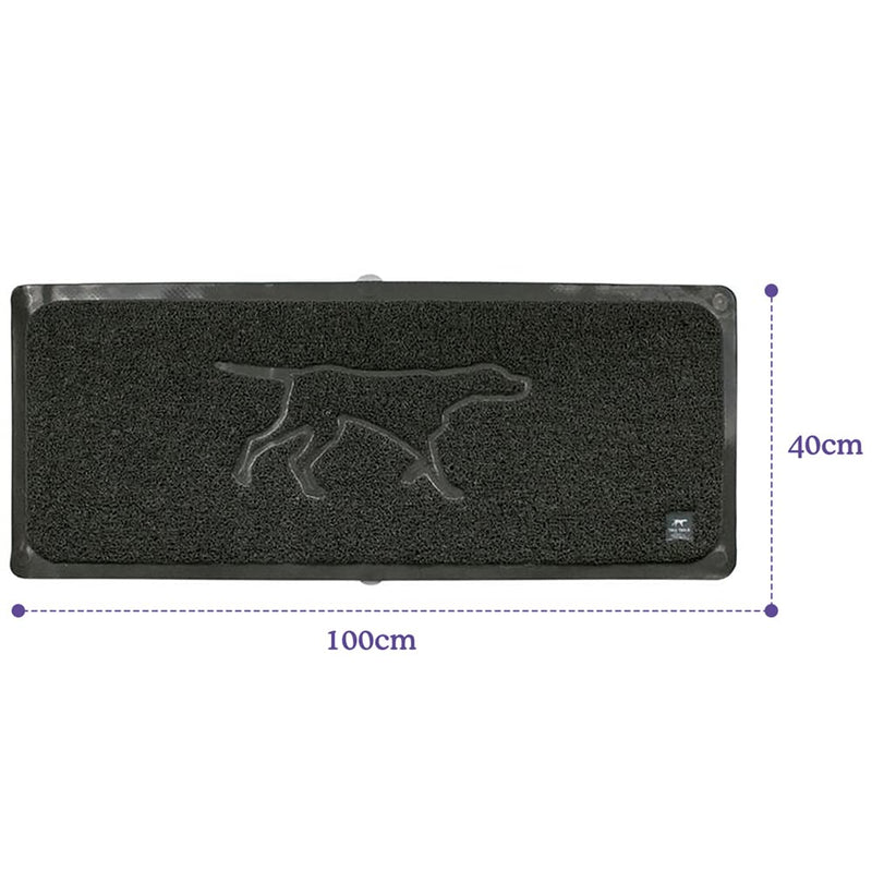 Tall Tails Dog Wet Paws Flexible Non Slip Bath Mat Grey One Size - PawsPlanet Australia