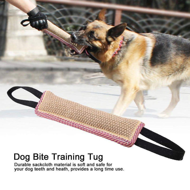 nobrands Dog Trainer-Durable Linen Dog Bite Training Rod with 2 Handles - PawsPlanet Australia