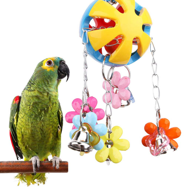 [Australia] - Antcher Birds Parrot Chewing Toy Pet Bird Cage Hanging Ball Bell Toys for Parakeet Cockatiel Conure Lovebirds Finch Canary Style 1 