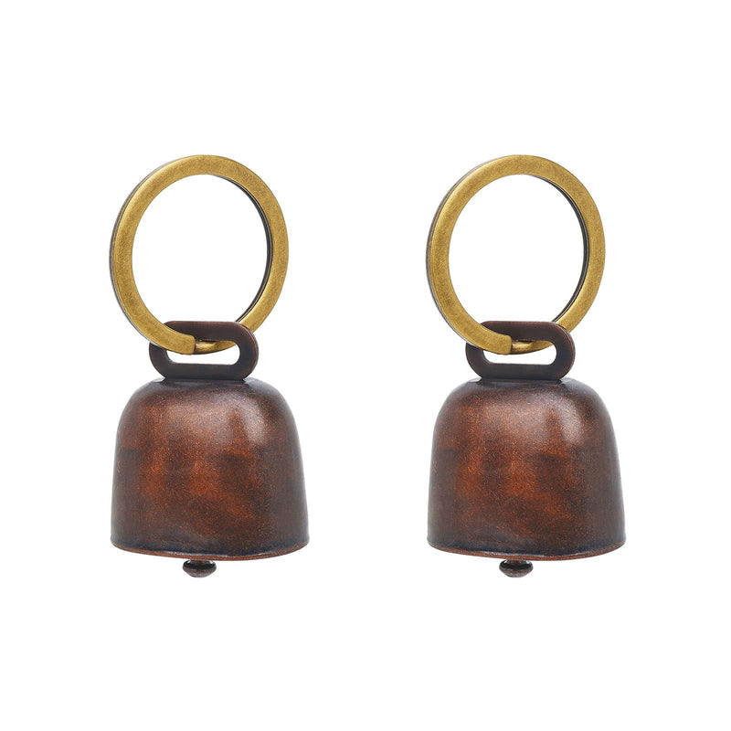 Bouclel Dog Collar small bells Charms kitten collar bell, 2 PCS Anti Lost Training Bells for Collars, Suitable for Pet Pendant Accessories Decorative Bells Dog Collar Charms Bronze - PawsPlanet Australia