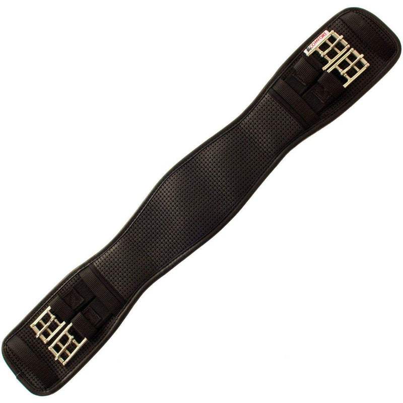 Hy Comfort Waffle Dressage Girth Black - Elastic Both Ends 36" - PawsPlanet Australia
