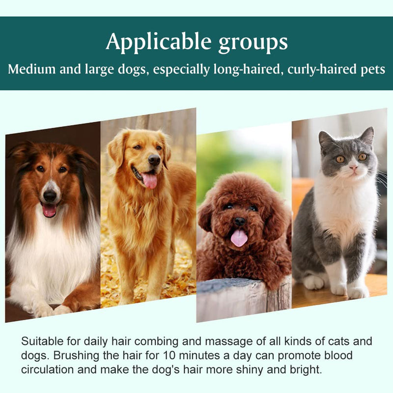 Cat fur comb, dog detangling comb, cat comb, combination comb for dogs, undercoat comb 31 teeth, large tool for tangles, knotted or dead hair removal 1PC - PawsPlanet Australia