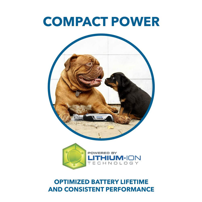 Dremel PawControl Dog Nail Grinder and Trimmer- Safe & Humane Pet Grooming Tool Kit- Cordless & Rechargeable Claw Grooming Kit for Dogs, Cats, and Small Animals 7760-PGK - PawsPlanet Australia