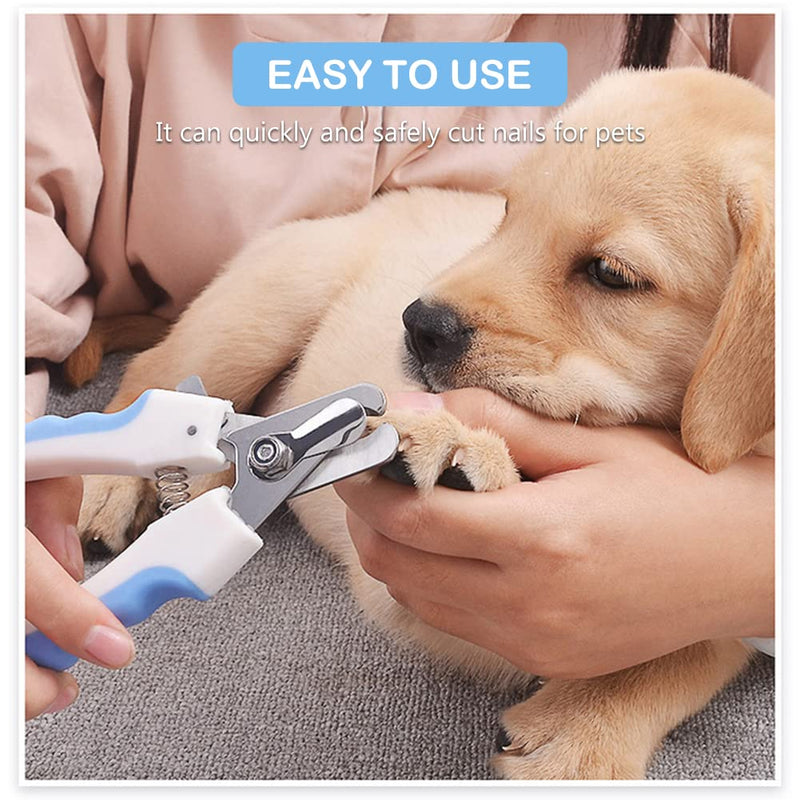 QEEROYO Pet Nail Clippers and Nail File, Pet Nail Clippers, Dog Claw Scissors, Dog Claw Clippers, Dog Nail Clippers, Professional Pet Trimmer, Pet Claw Scissors for Dogs - PawsPlanet Australia