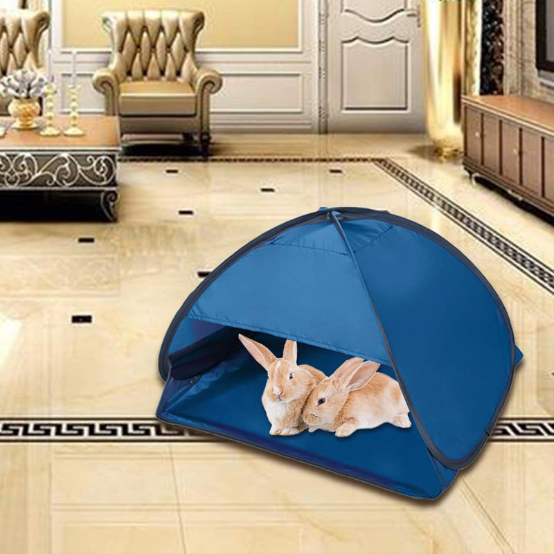 Hamiledyi Rabbit Tent Cave Bed,Portable Tent Hut Small Animals Hideout for Rabbit Ferret Chinchilla Guinea Pig Bunny Kitten Puppy - PawsPlanet Australia