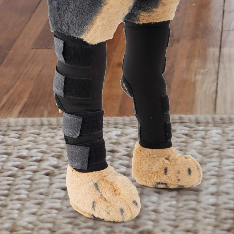 Pet Knee Pads Dog Front Leg Compression Brace Dog Recovery Sleeve Front Leg Dog Elbow Protector with Reflective Straps Help with Ligament Injuries Sprains and Loss of Stability Caused By Arthritis(M) M - PawsPlanet Australia