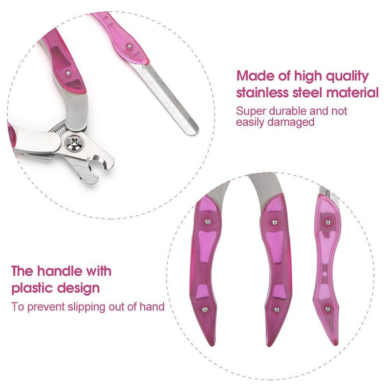 YOUTHINK Pets Dog and Cat Nail Clippers and Trimmers, Stainless Steel Grooming Tool and Claw Trimmer with Plastic Handle to Avoid Over-Cutting - PawsPlanet Australia