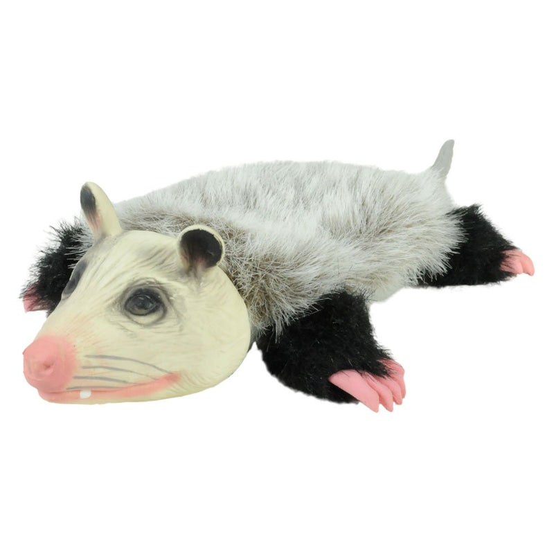 [Australia] - Hyper Pet Real Skinz Plush Dog Toys with Squeaker Opossum 