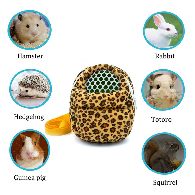 Hamster Portable Carrier Bag,Breathable Outgoing Sleeping Bag Hamster Travel Backpack for Small AnimalsSugar Glider Guinea Pig Hedgehog Pygmy Mouse Squirrel - PawsPlanet Australia