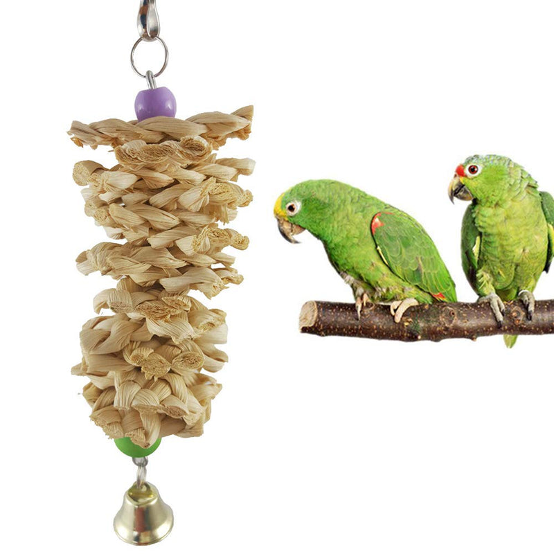 [Australia] - Fung Bird Toys Bird Chewing Toy Parrot Chewing Toys Parrot Cage Bite Toys for Small and Medium Parrots and Birds Bird Supplies 