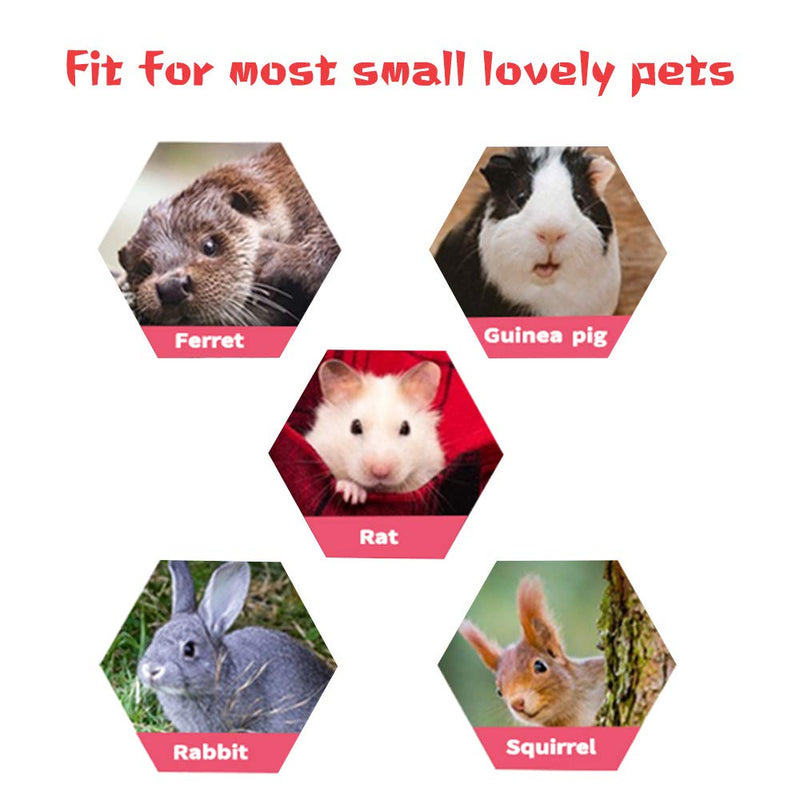 3 Tier Guinea Small Pig Hamster Hanging Hammock and Warm Bed,Animals Pet Cage Hammock Accessories Bedding for Chinchilla Parrot Hamster Rat Playing Sleeping (Coffee) Coffee - PawsPlanet Australia